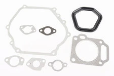 Прокладки двигуна 177F-77mm, к-кт 8 деталей, (пароніт, гума,)