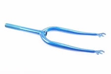 Вилка 20" з різьбою 1" (25,4мм), шток 200мм, синя