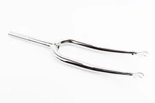 Вилка 24" з різьбою 1" (25,4мм), шток 200мм, нікельована