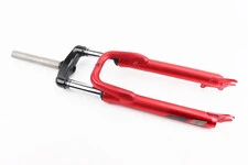 Вилка 26 "амортизаційна, без різьби 1-1/8" (28,6мм), шток 190мм, з ходом 60мм, Disk-brake, червона YS-3041