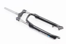 Вилка 26" амортизаційна, без різьби 1-1/8" (28,6мм), шток 255мм, з ходом 100мм, Disk-brake, пружинно-оливна, Lockout, алюмінієва,