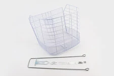 Кошик багажний передній 26", білий JL-CK055 (можливі подряпини, сколи, дефекти фарбування)