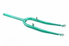 Вилка 26" з різьбою 1" (25,4мм), шток 240мм, V-brake, зелена