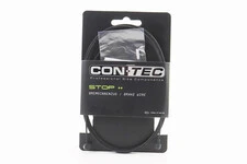 Трос гальмівний 2100мм універсальний MTB/ROAD з кінцевиком, нержавіюча сталь, тефлонове покриття, чорний Slick Stainless with