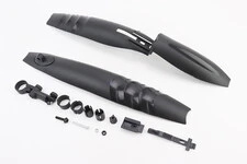 Крила пластмасові 24-26" MTB швидкознімні, чорні HC-373