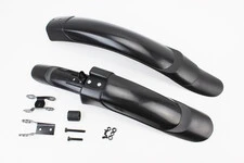 Крила пластмасові 24-26" MTB розсувні, чорні