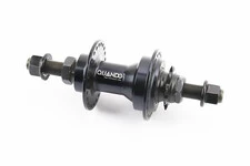 Втулка задня BMX алюмінієва 14Gx48H драйвер 9т, вісь 14мм, кріпл. гайка, чорна KT-M89R