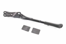 Підніжка бокова задня для 26", кріплення за перо рами, алюмінієва, чорна HS-016