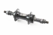 Втулка задня MTB алюмінієва 14Gx36H під вільнобіг, V-brake, 2 пром-підшипники 6200 2RS, кріпл. гайка, чорна FB-A201B