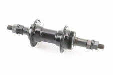 Втулка задня MTB алюмінієва 14Gx36H під вільнобіг, V-brake, кріпл. гайка, чорна FB-A201