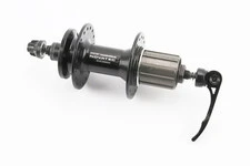 Втулка задня MTB алюмінієва 14Gx36H під касету 8-10зв, Disk-brake, 2 пром-підшипники 6000 2RS, кріпл. ексцентрик, чорна D762TSBT