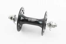 Втулка передня FIX алюмінієва 14Gx32H, 2 пром-підшипники 6000 2RS, під гайку, чорна FB-A266В