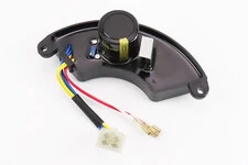 Реле напруги AVR однофазне 6-9кВт (корпус - сегмент, пластик, контакти - 2 "мама" + 4 "тато", 450V, 680µF)