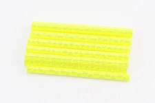 Світловідбивачі на спиці 5х75мм, 12шт к-кт, жовті JY-1201