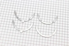 Вкладиші упорні к-кт 4шт STD (KM485QB-01007+KM485QB-01008)