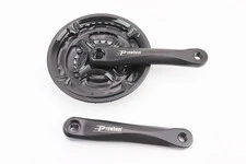 Шатуни "квадрат" 170мм, 42.34.24T MTB, алюмінієві, чорні MA-AC49