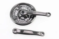 Шатуни "квадрат" 170мм, 42.34.24T MTB, чорні BL 02 (можливі потертості)