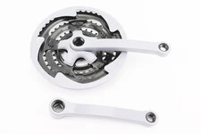 Шатуни "квадрат" 170мм, 48.38.28T MTB, сірі "вузький" GR 01 (можливі потертості)