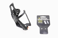 Флягодержатель пластиковый с регулировкой под фляги 51-73мм, крепл. на раму, чёрный TMD05B