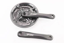 Шатуни "квадрат" 175мм, 42.34.24T MTB, алюмінієві, чорні MA-AC49