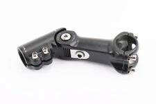 Винос керма MTB регульований 28,6x31,8х90мм, алюмінієвий, чорний