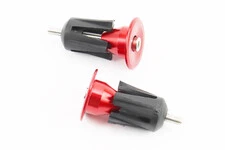 Заглушки керма, алюмінієві, червоні к-кт