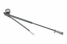 Насос алюмінієвий високого тиску 300 psi/20 bar з манометром, для повітряних амортизаторів і виделок, чорний 2728