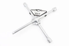 Ключ балонний хрестовий посилений 17х19х21х1/2" 350х16мм HT-1604