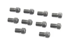 Переходник шланга насоса с резинкой (золотник Schrader AV-Presta FV) 10шт к-кт, чёрные