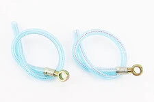 Трубка - шланг паливний L-410mm, к-кт 2шт