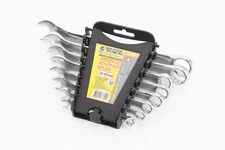 Набір ключів комбінованих 8шт (6/8/10/12/13/14/17/19мм) "пластиковий тримач"