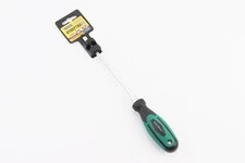 Викрутка магнітна шліцева HEX SL5x150мм ручка з TPR покриттям 45-8515