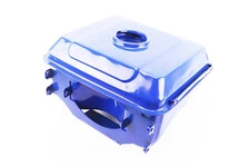 Бак паливний R190N, 270x210x165mm, потайна горловина, отвір під кран паливний, СИНІЙ
