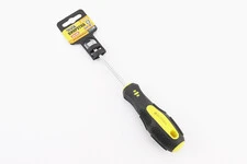 Викрутка магнітна шліцева SL6x100мм ручка з TPR покриттям 48-5610