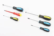 Викрутки набір 6шт PH0х75мм PH1х100мм PH2х125мм SL3х75мм SL6х125мм SL4х100мм 1000V 40-1146
