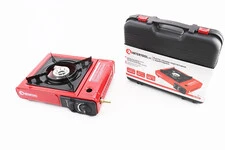 Плита газова одноконфоркова, п'єзопідпал, під газові балони бутан та пропан-бутан GS-0001