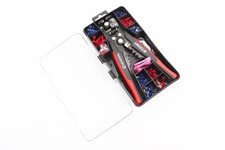 Знімач ізоляції автоматичний 200мм, з набором обтискних клем, STORM HT-7024