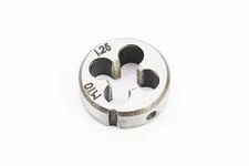 Плашка для нарізання різьби M10х1,25мм 9xС DIN233 15-0104