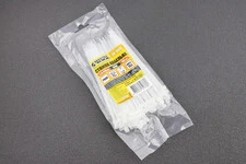 Хомут-стяжка пластикова 3,6x150мм к-кт 100шт, білий 20-1806