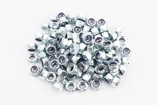 Гайка М8x1,25 самостоп 6 цб DIN985, к-кт 100шт