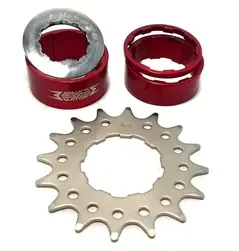 Зірки задні та проставки Single speed