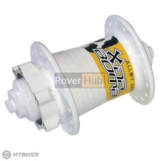 Втулка передня DaBomb Head Spin біла 32 см або ексцентрик 5 мм, 6061-Т6 фрезерований корпус для МТБ