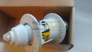 Втулка передня DaBomb Head Spin біла 32 см або ексцентрик 5 мм, 6061-Т6 фрезерований корпус для МТБ