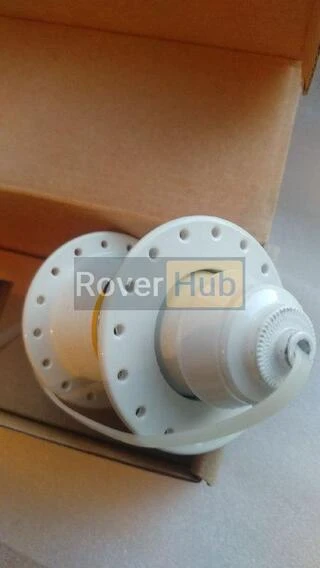 Втулка передня DaBomb Head Spin біла 32 см або ексцентрик 5 мм, 6061-Т6 фрезерований корпус для МТБ