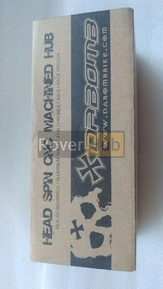 Втулка передня DaBomb Head Spin біла 32 см або ексцентрик 5 мм, 6061-Т6 фрезерований корпус для МТБ