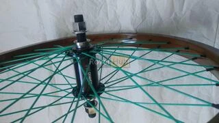 Нове переднє колесо на BMX Primo Balance обід втулка Quando TX спиці Primo Forged 14мм вісь 48 спиць