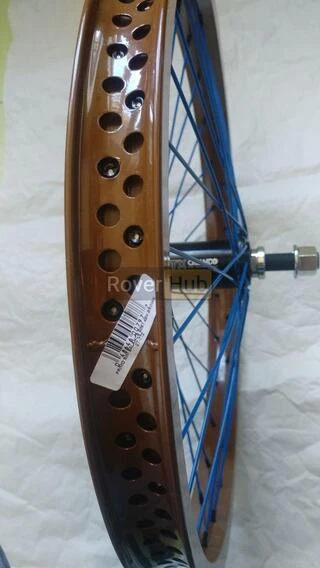 Нове переднє колесо на BMX Primo Balance обід втулка Quando TX спиці Primo Forged 14мм вісь 48 спиць