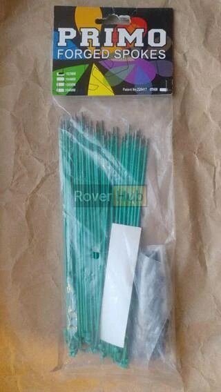 Спиці Primo Forged _182мм_, 36шт, спиць зелених