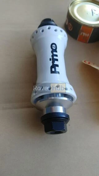 Втулка передня Primo N4 FL flangeless 36 спиць 14мм вісь біла проми bmx бмх