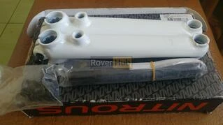 Шатуни Eastern Nitrous Throttle 4130 CrMo термооброблені легкі 8-ми шліцеві Вал 19мм білі БМХ шатуни BMX